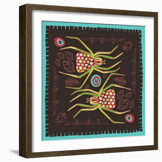 Spider, Crab Spider-Belen Mena-Framed Giclee Print