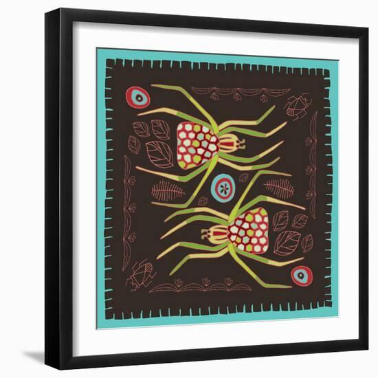 Spider, Crab Spider-Belen Mena-Framed Giclee Print