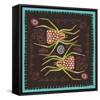 Spider, Crab Spider-Belen Mena-Framed Stretched Canvas