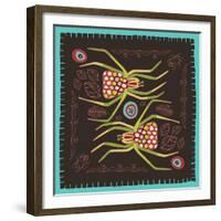 Spider, Crab Spider-Belen Mena-Framed Giclee Print