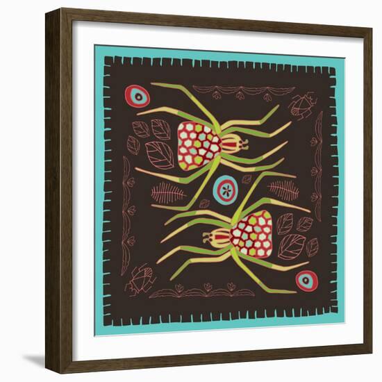 Spider, Crab Spider-Belen Mena-Framed Giclee Print