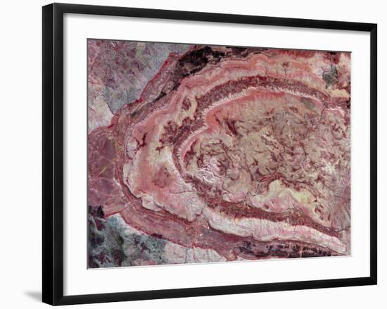 Spider Crater, Western Australia-Stocktrek Images-Framed Photographic Print