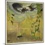 Spider, Fly and Bee-Ernest Henry Griset-Mounted Giclee Print