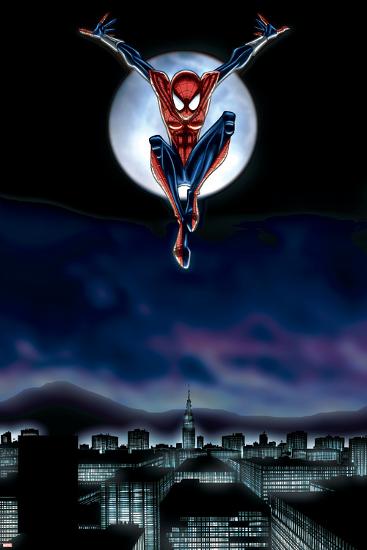 Spider-Girl No.69 Cover: Spider-Girl-Ron Frenz-Lamina Framed Poster