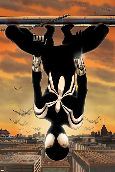 Spider-Girl No.78 Cover: Spider-Girl Fighting-Ron Frenz-Lamina Framed Poster