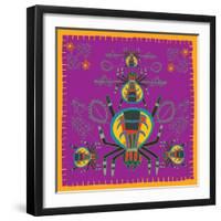 Spider, Jumping Spider-Belen Mena-Framed Giclee Print