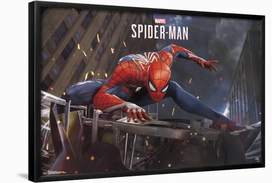 Spider-Man - Action-null-Framed Standard Poster
