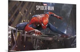 Spider-Man - Action-null-Mounted Standard Poster