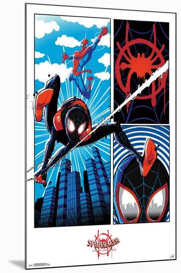 Spider-Man: Into the Spider-Verse - Panel-null-Mounted Poster