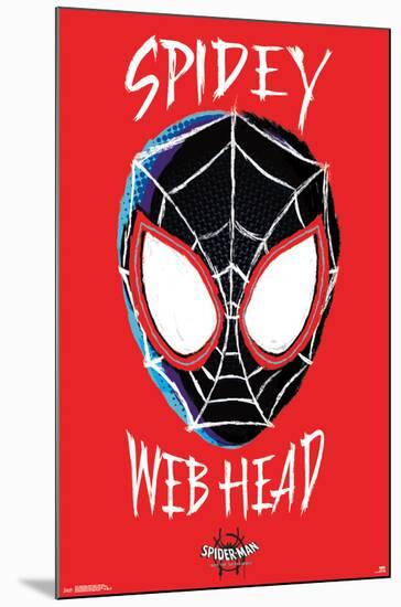 Spider-Man: Into the Spider-Verse - Web Head-null-Mounted Standard Poster