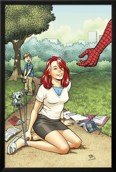 Spider-Man Loves Mary Jane Season 2 No.2 Cover-Adrian Alphona-Lamina Framed Poster