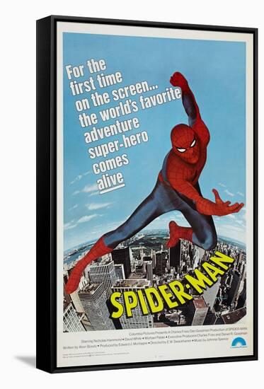 Spider-Man, Nicholas Hammond, 1977-null-Framed Stretched Canvas