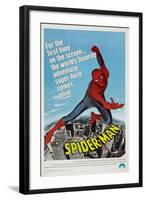 Spider-Man, Nicholas Hammond, 1977-null-Framed Art Print