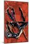 Spider-Man Saga Cover: Spider-man and Spider-Girl Swinging-J. Scott Campbell-Mounted Poster