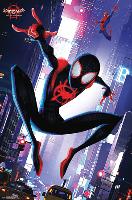 SPIDER-MAN: SPIDER-VERSE - STREET-null-Lamina Framed Poster