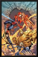Spider-Man Team-Up Special No.1 Group: Spider-Man-Shane Davis-Lamina Framed Poster