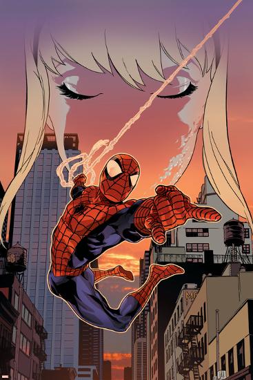 Spider-Man: The Clone Saga No.3 Cover: Spider-Man-Kalman Andrasofszky-Lamina Framed Poster