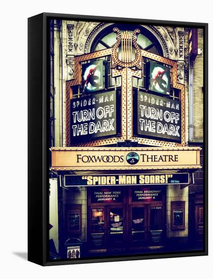 Spider-Man the Musical at Foxwoods Theatre - Broadway Theatre in Times Square - Manhattan-Philippe Hugonnard-Framed Stretched Canvas