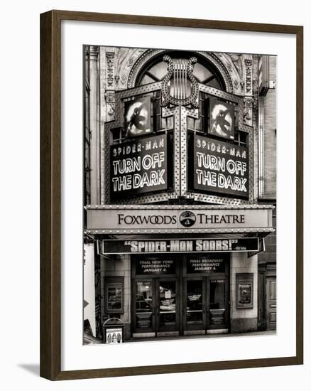 Spider-Man the Musical at Foxwoods Theatre - Broadway Theatre in Times Square - Manhattan-Philippe Hugonnard-Framed Photographic Print