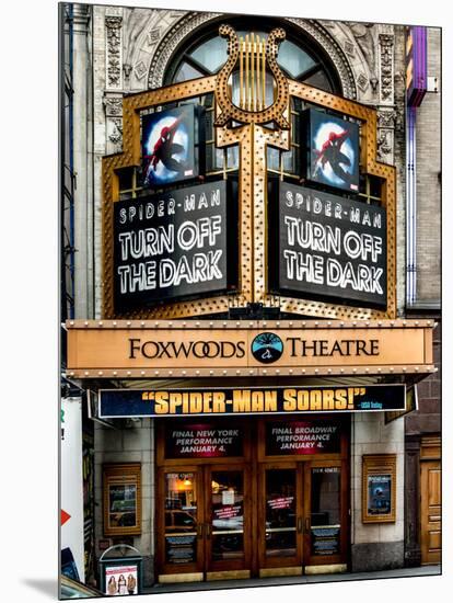 Spider-Man the Musical at Foxwoods Theatre - Broadway Theatre in Times Square - Manhattan-Philippe Hugonnard-Mounted Photographic Print