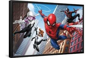 Spider-Man- Web Heroes-null-Framed Poster