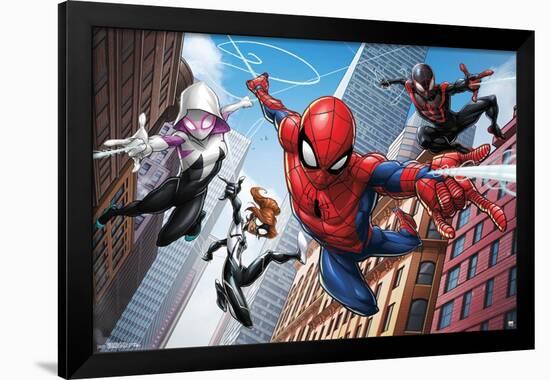 Spider-Man- Web Heroes-null-Framed Poster