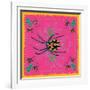 Spider, Pink Crab Spider-Belen Mena-Framed Giclee Print