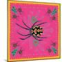 Spider, Pink Crab Spider-Belen Mena-Mounted Giclee Print