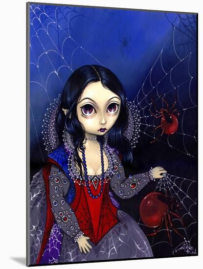 Spider Queen Arachne-Jasmine Becket-Griffith-Mounted Art Print