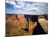 Spider Rock at Junction of Canyon De Chelly and Monument Valley, Canyon De Chelly Ntl Monument, AZ-Bernard Friel-Mounted Photographic Print