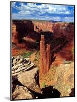 Spider Rock, Canyon De Chelly,Arizona-George Oze-Mounted Photographic Print