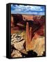 Spider Rock, Canyon De Chelly,Arizona-George Oze-Framed Stretched Canvas