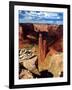 Spider Rock, Canyon De Chelly,Arizona-George Oze-Framed Photographic Print