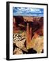 Spider Rock, Canyon De Chelly,Arizona-George Oze-Framed Photographic Print