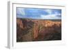 Spider Rock from Spider Rock Overlook, Canyon de Chelly National Monument, Arizona, USA-Peter Barritt-Framed Photographic Print