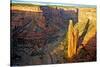 Spider Rock in Canyon De Chelly, Arizona-Richard Wright-Stretched Canvas