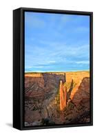 Spider Rock in Canyon De Chelly, Arizona-Richard Wright-Framed Stretched Canvas