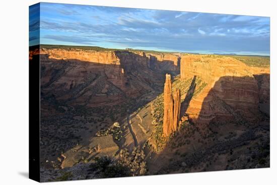 Spider Rock in Canyon De Chelly, Arizona-Richard Wright-Stretched Canvas