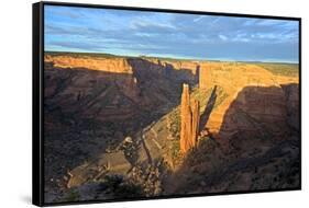 Spider Rock in Canyon De Chelly, Arizona-Richard Wright-Framed Stretched Canvas