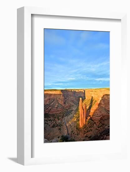 Spider Rock in Canyon De Chelly, Arizona-Richard Wright-Framed Photographic Print