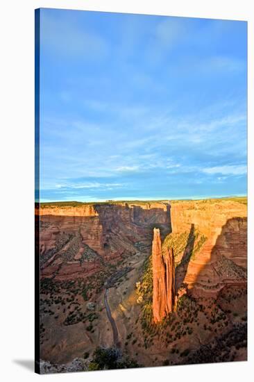 Spider Rock in Canyon De Chelly, Arizona-Richard Wright-Stretched Canvas