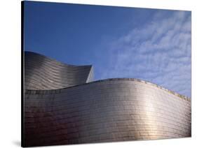 Spider Sculpture, the Guggenheim Museum, Bilbao, Spain-Walter Bibikow-Stretched Canvas