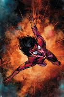 Spider-Woman No.3 Cover: Spider Woman-Alex Maleev-Lamina Framed Poster