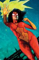 Spider-Woman No.6 Cover: Spider Woman-Alex Maleev-Lamina Framed Poster