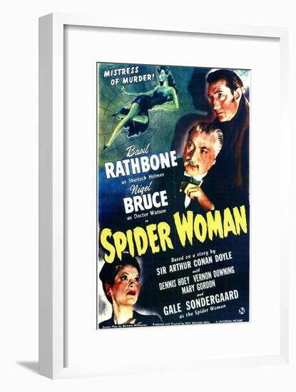 Spider Woman-null-Framed Art Print