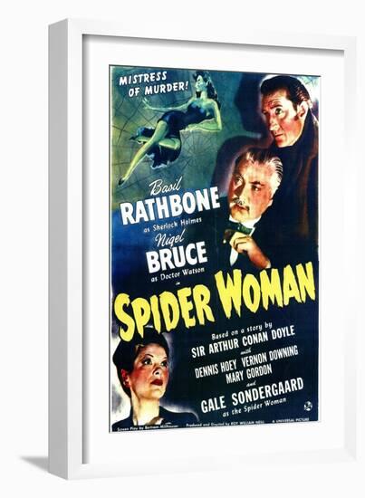 Spider Woman-null-Framed Art Print