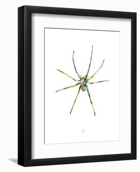 Spider-Alexis Marcou-Framed Art Print