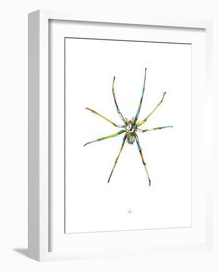 Spider-Alexis Marcou-Framed Art Print