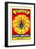 Spider-null-Framed Art Print