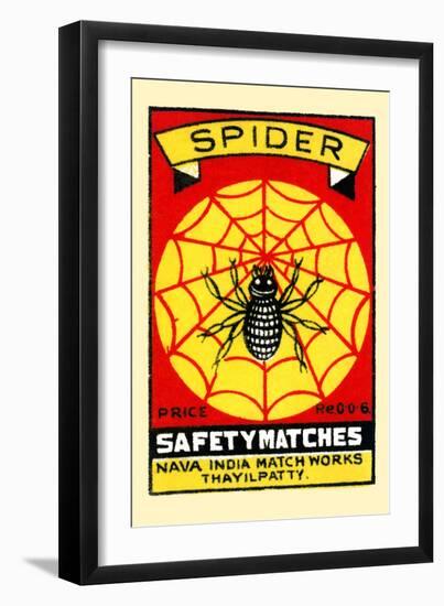 Spider-null-Framed Art Print